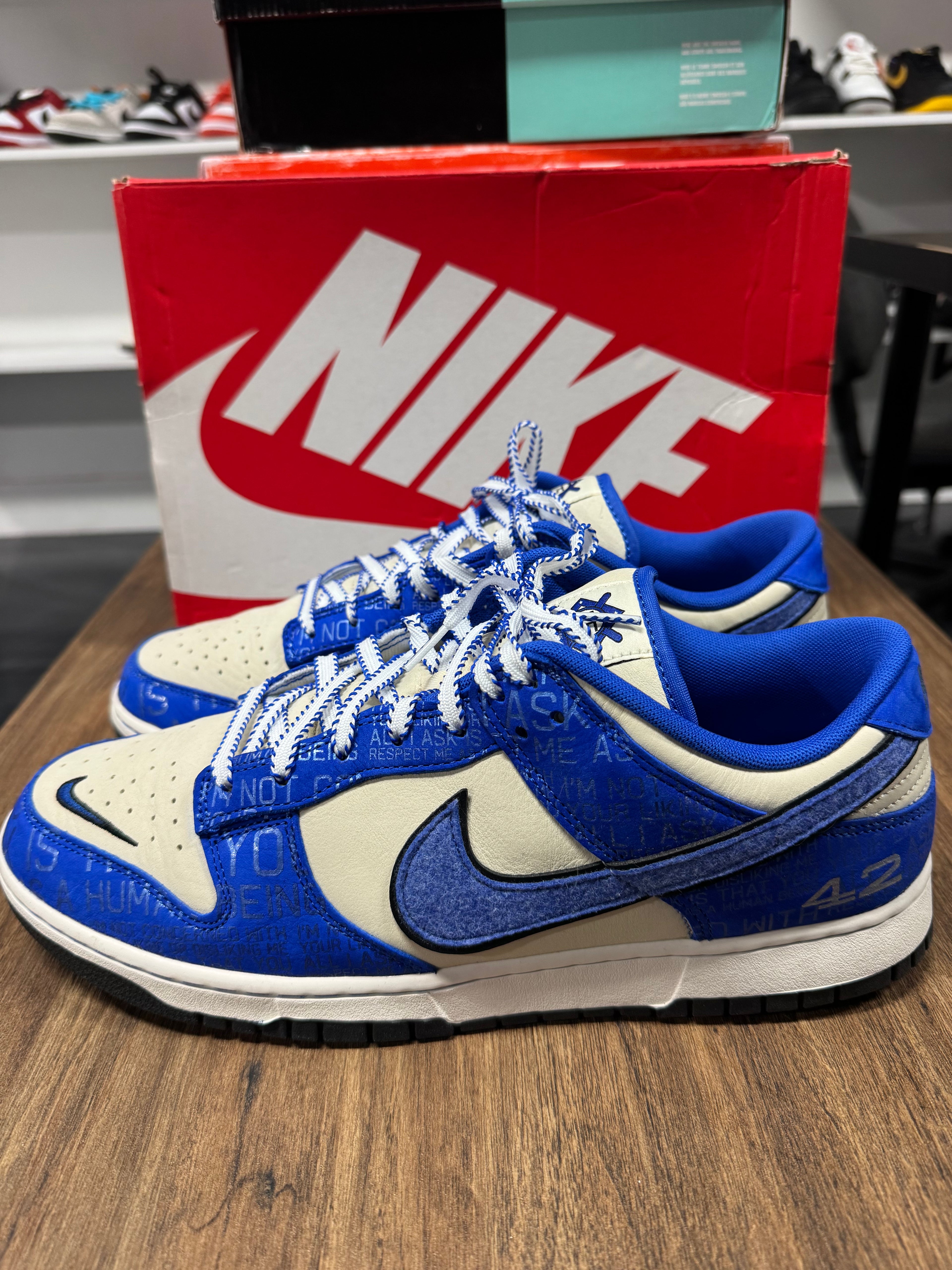 Nike Dunk Low Jackie Robinson (PRE-OWNED) SIZE-13