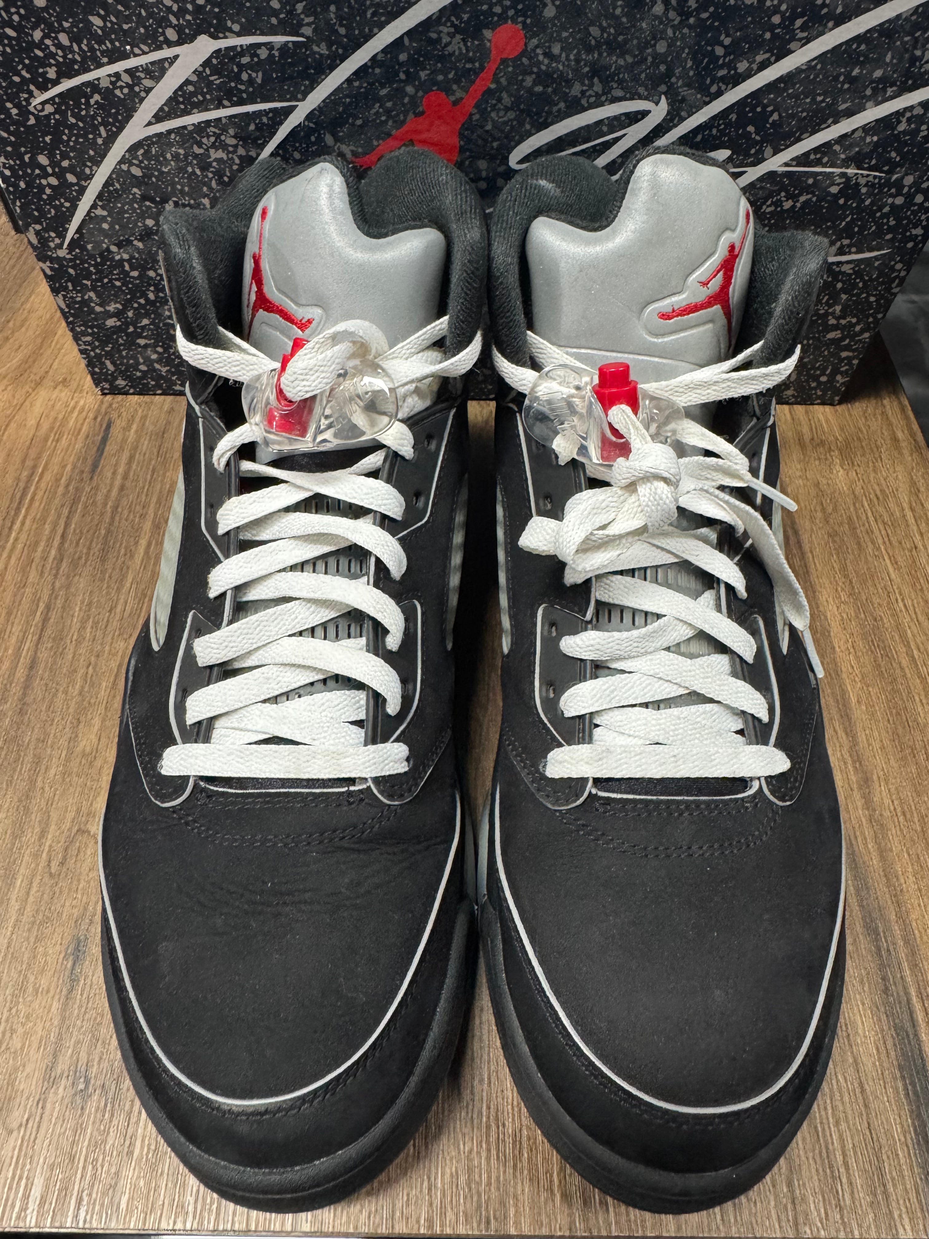 Jordan 5 Retro OG Black Metallic Reimagined (PRE-OWNED) SIZE-11.5 NO BOX