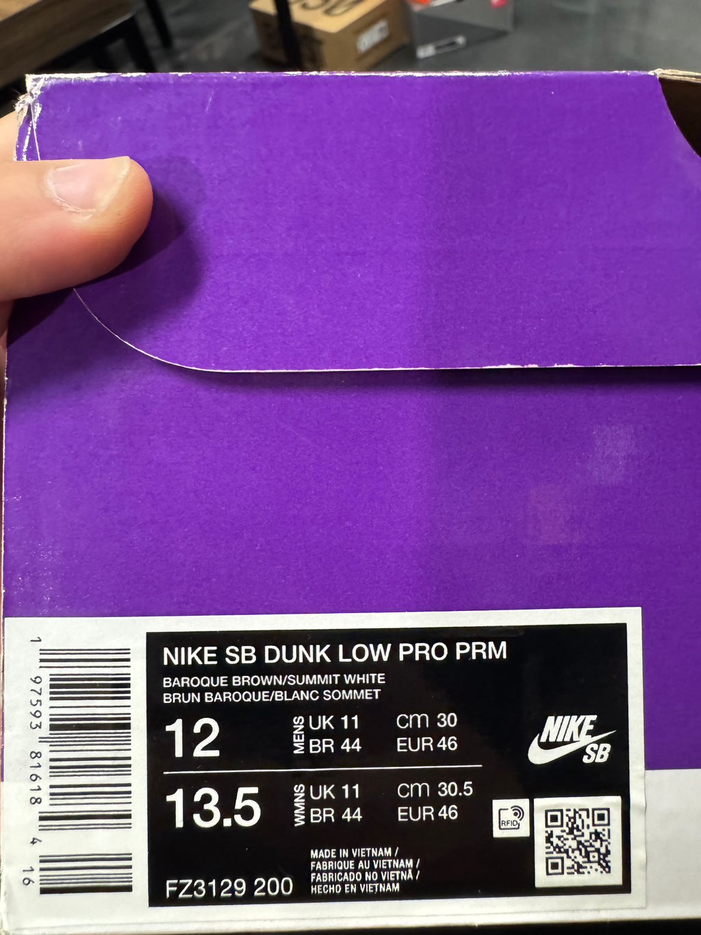 Nike SB Dunk Low Big Money Savings (PRE-OWNED) SIZE-12