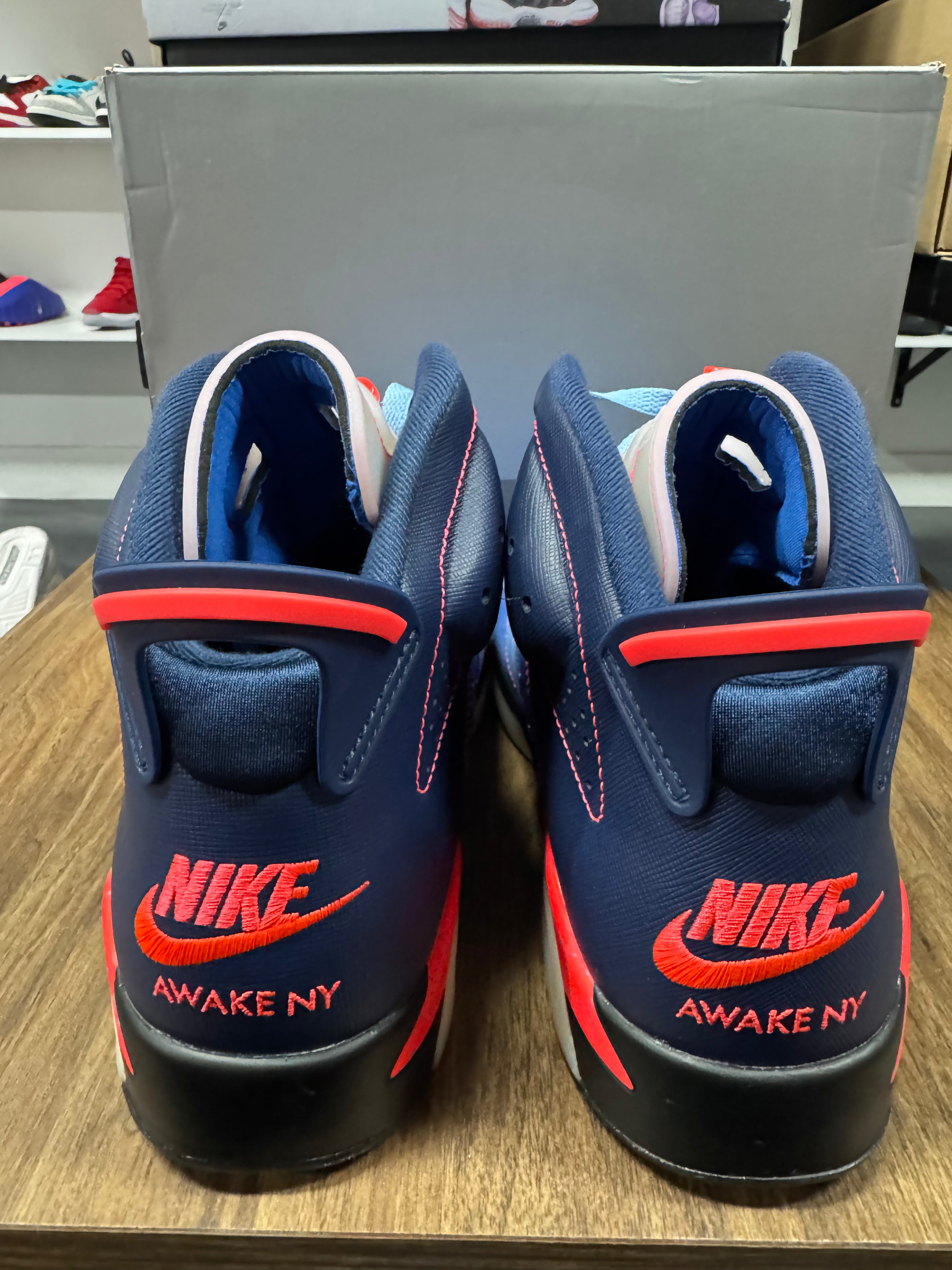 Jordan 6 Retro Awake NY Midnight Navy (PRE-OWNED) SIZE-10.5