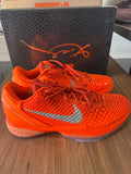 Nike Kobe 6 Protro Total Orange (PRE-OWNED) SIZE-9