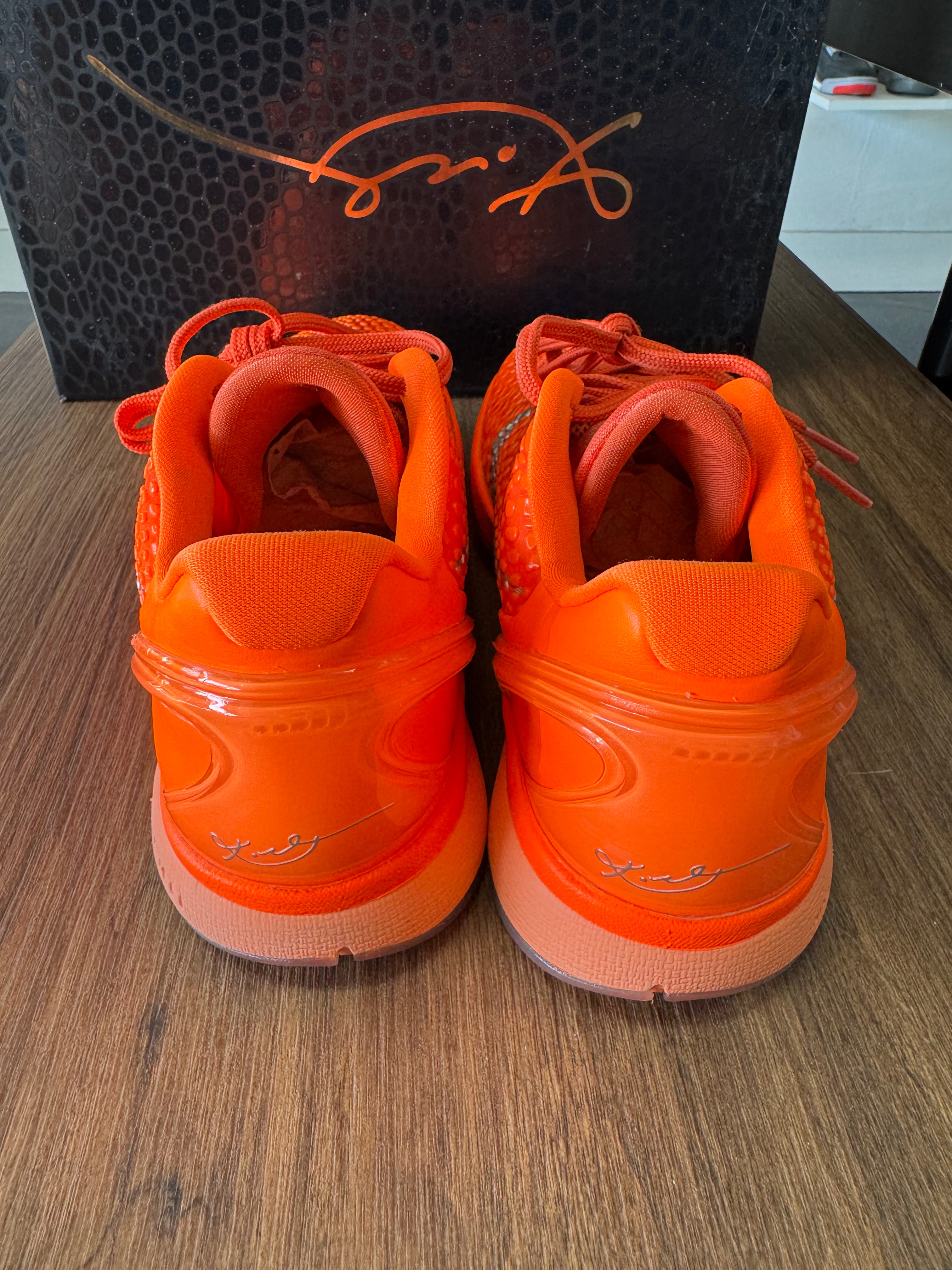 Nike Kobe 6 Protro Total Orange (PRE-OWNED) SIZE-9