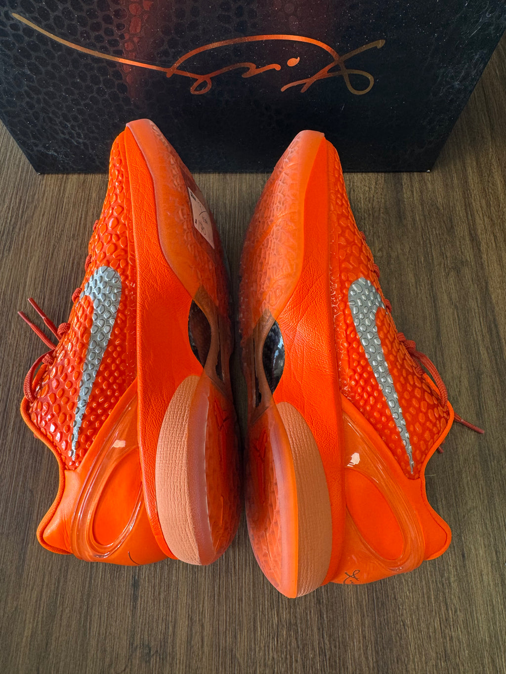 Nike Kobe 6 Protro Total Orange (PRE-OWNED) SIZE-9