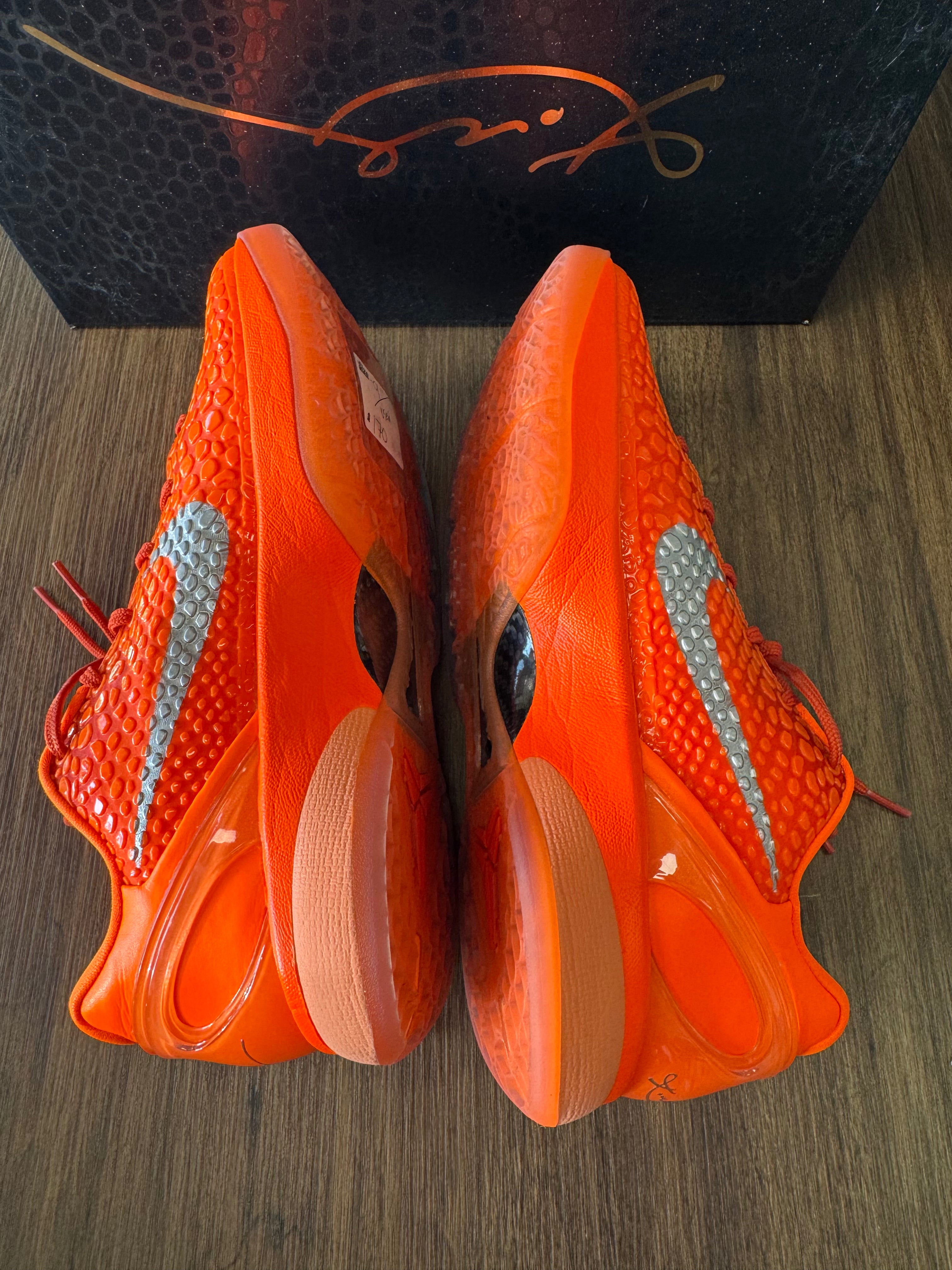 Nike Kobe 6 Protro Total Orange (PRE-OWNED) SIZE-9