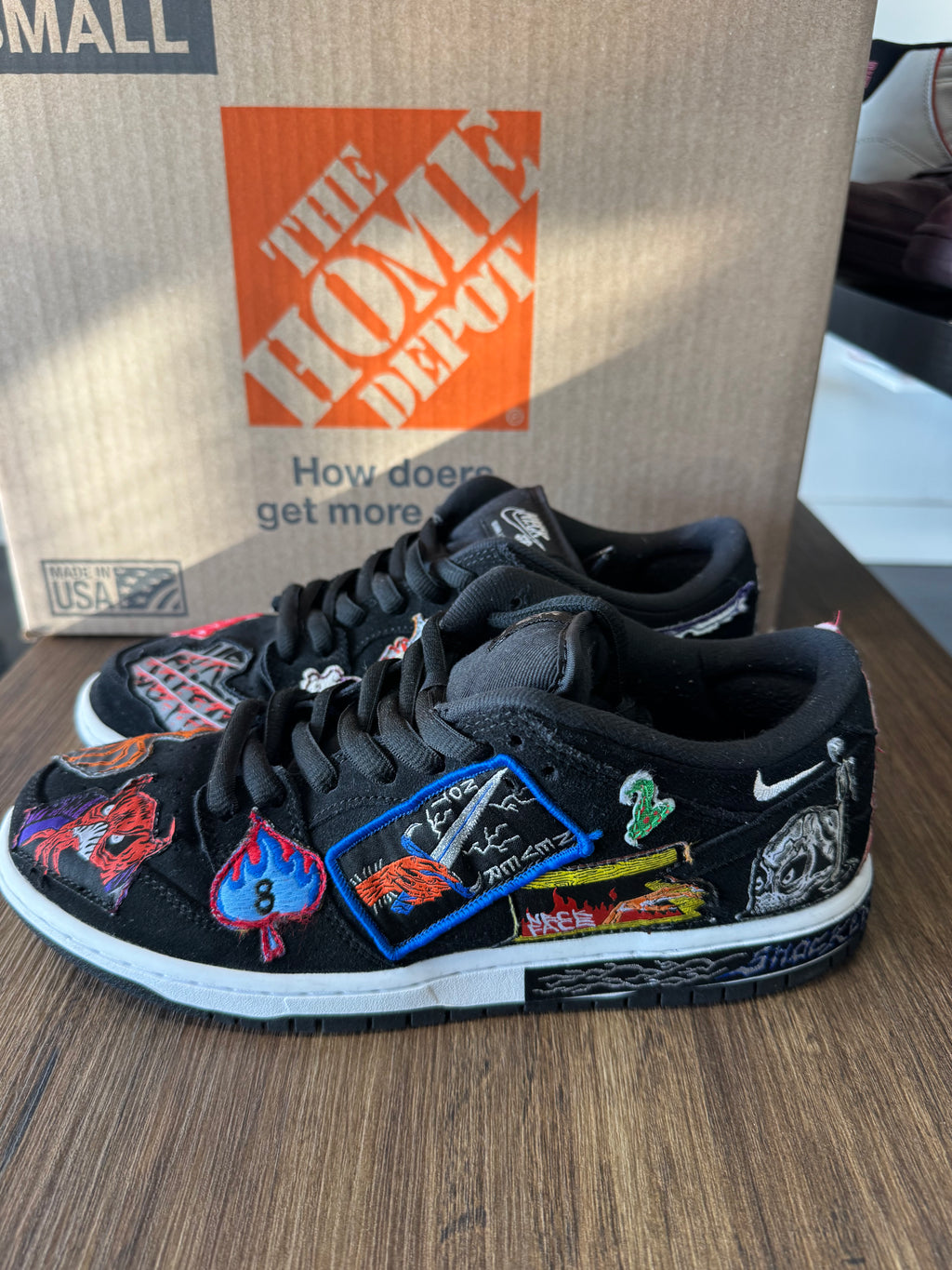 Nike SB Dunk Low Pro QS Neckface (PRE-OWNED) (NO-BOX) SIZE-9.5