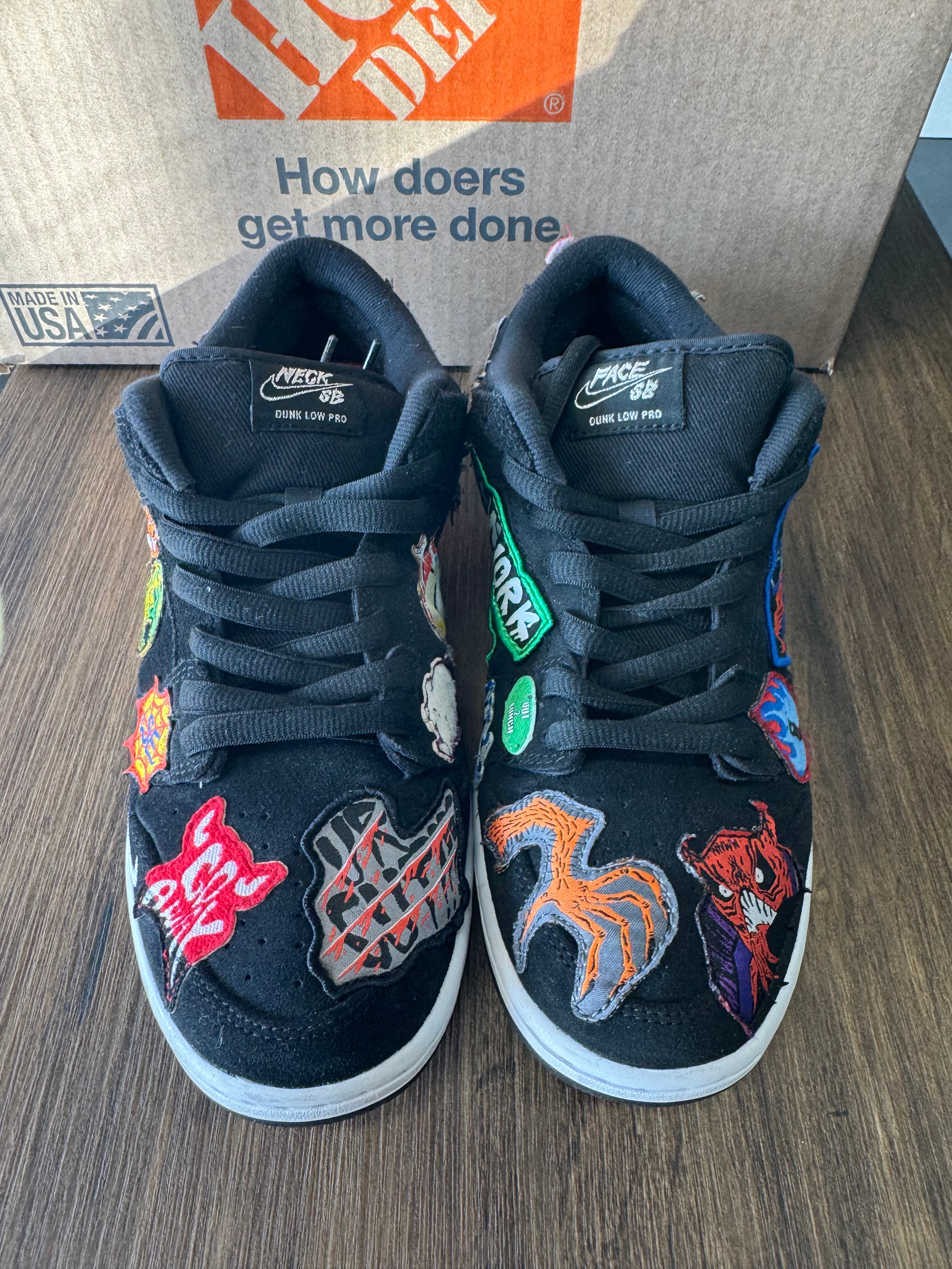 Nike SB Dunk Low Pro QS Neckface (PRE-OWNED) (NO-BOX) SIZE-9.5