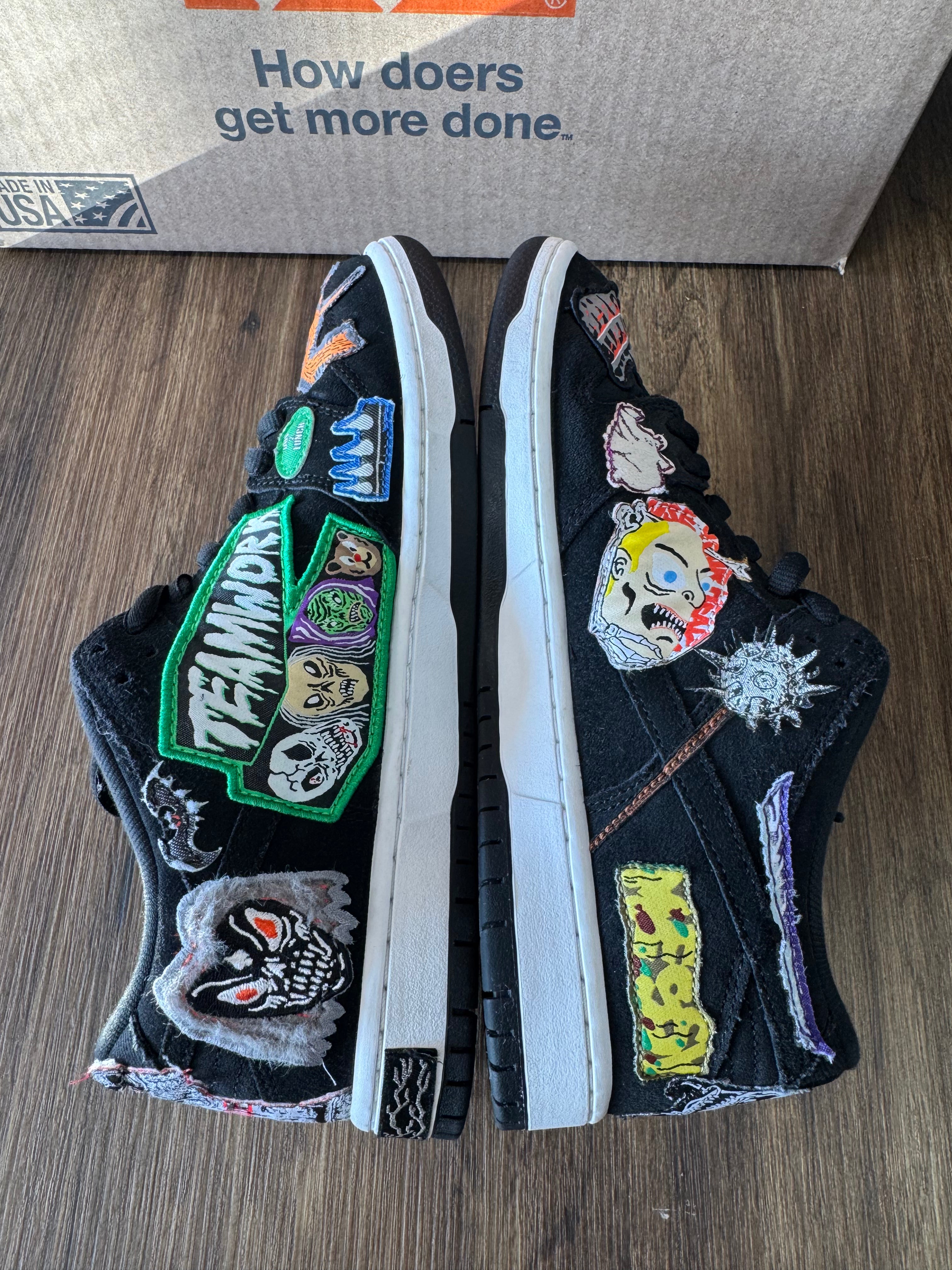 Nike SB Dunk Low Pro QS Neckface (PRE-OWNED) (NO-BOX) SIZE-9.5