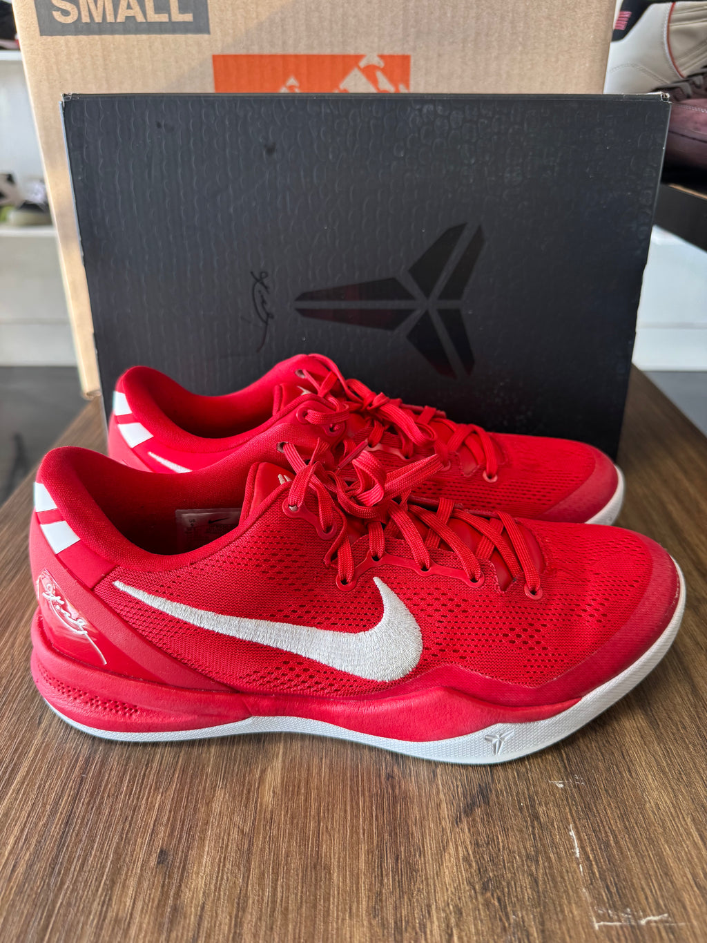 Nike Kobe 8 Protro University Red (PRE-OWNED) SIZE-9