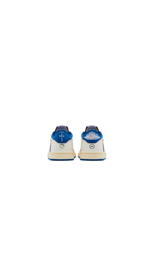 Jordan 1 Retro Low OG SP Fragment x Travis Scott Sail Military Blue
