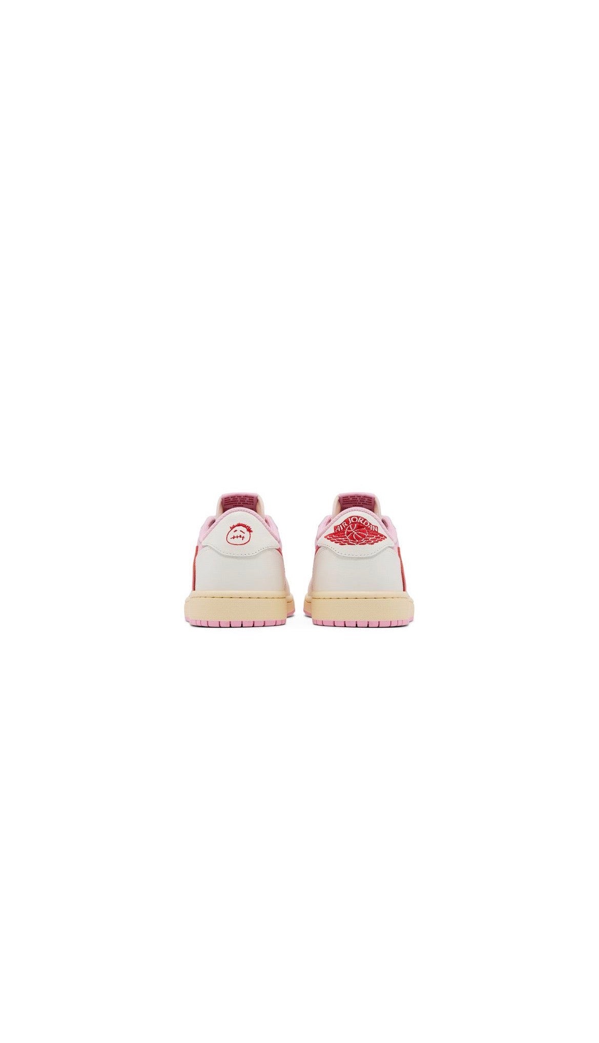 Jordan 1 Retro Low OG SP Travis Scott Sail Tropical Pink