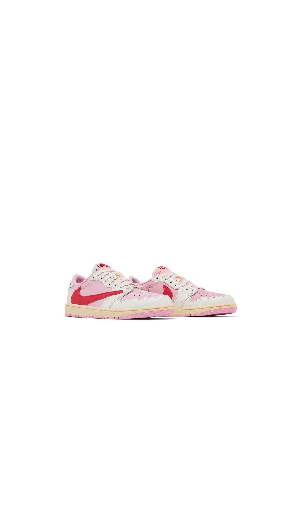 Jordan 1 Retro Low OG SP Travis Scott Sail Tropical Pink
