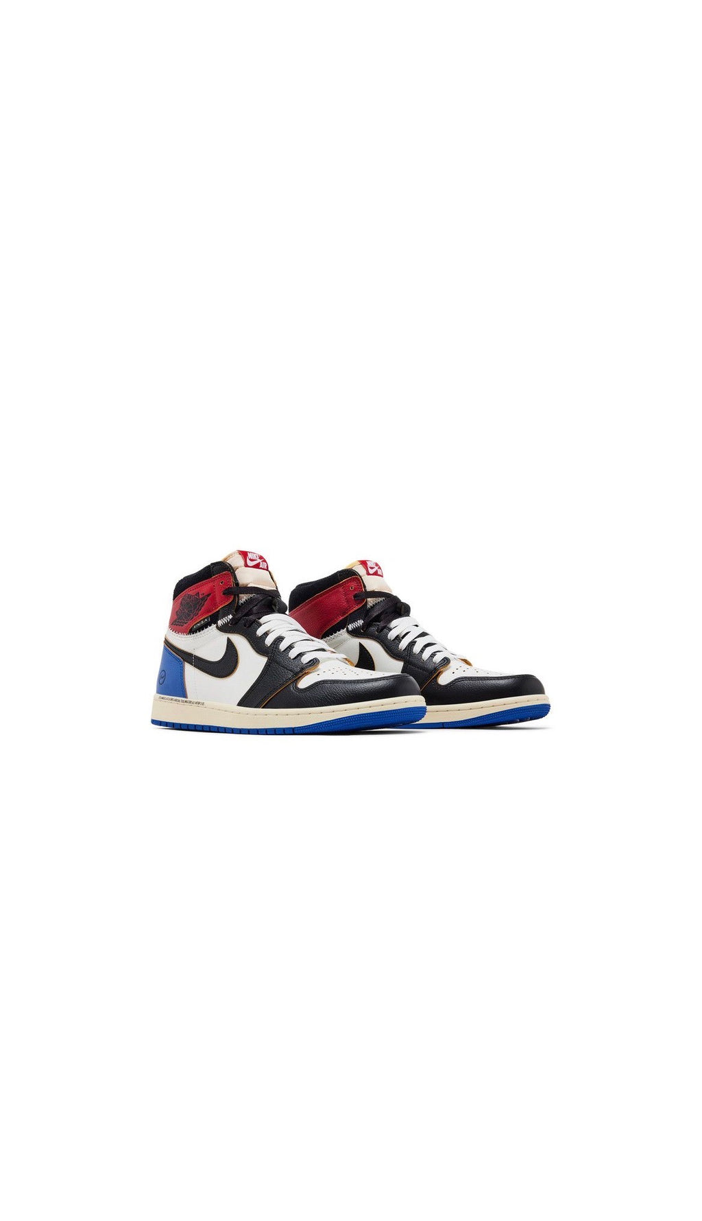 Jordan 1 Retro High OG SP Fragment x Union LA Varsity Red Sport Royal