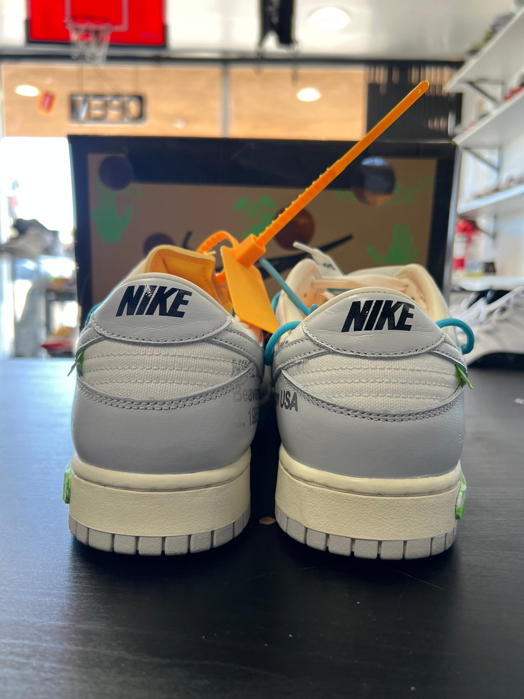 Nike Dunk Low Off-White Lot 2 (PRE-OWNED) SIZE-12