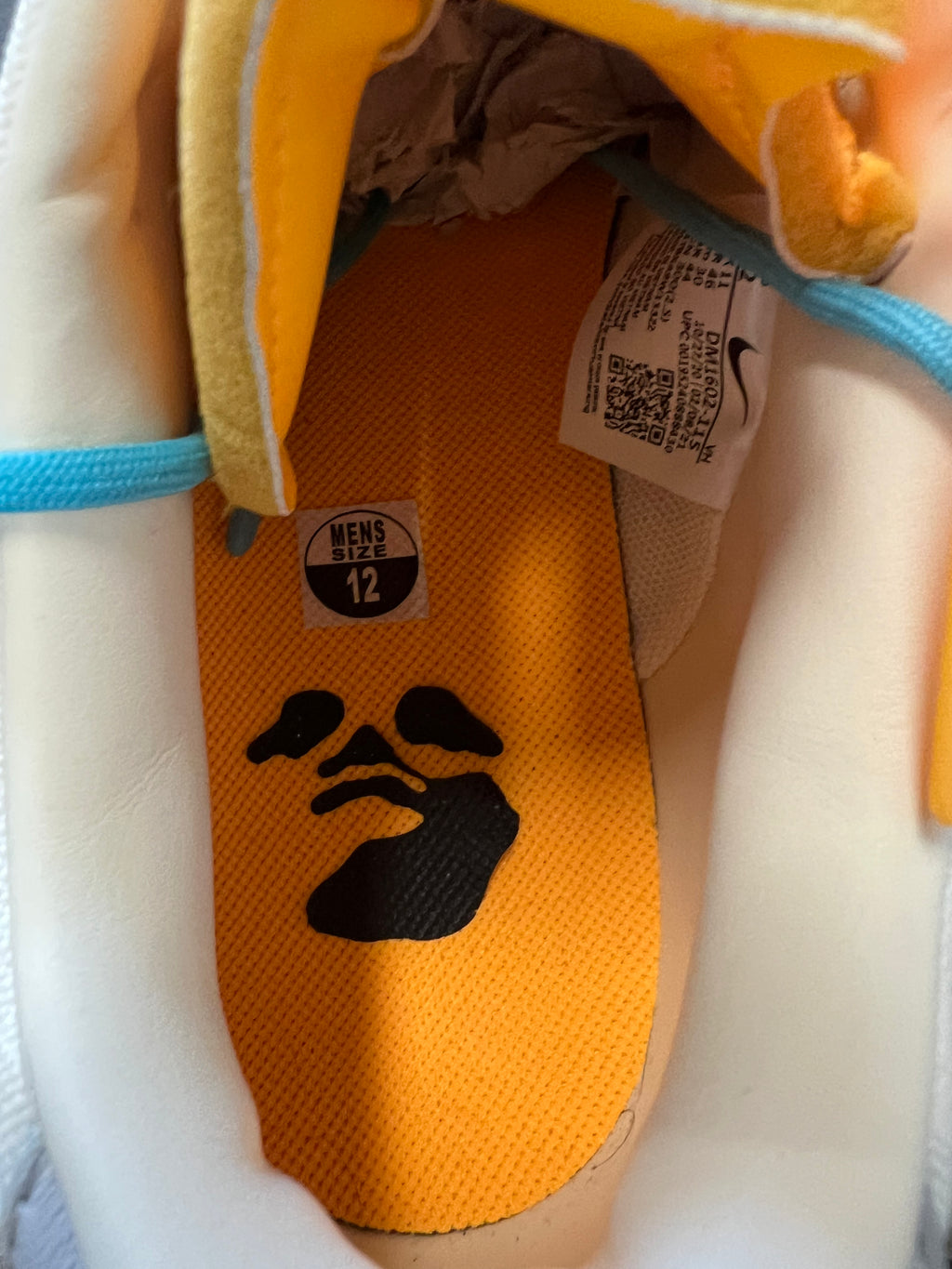 Nike Dunk Low Off-White Lot 2 (PRE-OWNED) SIZE-12