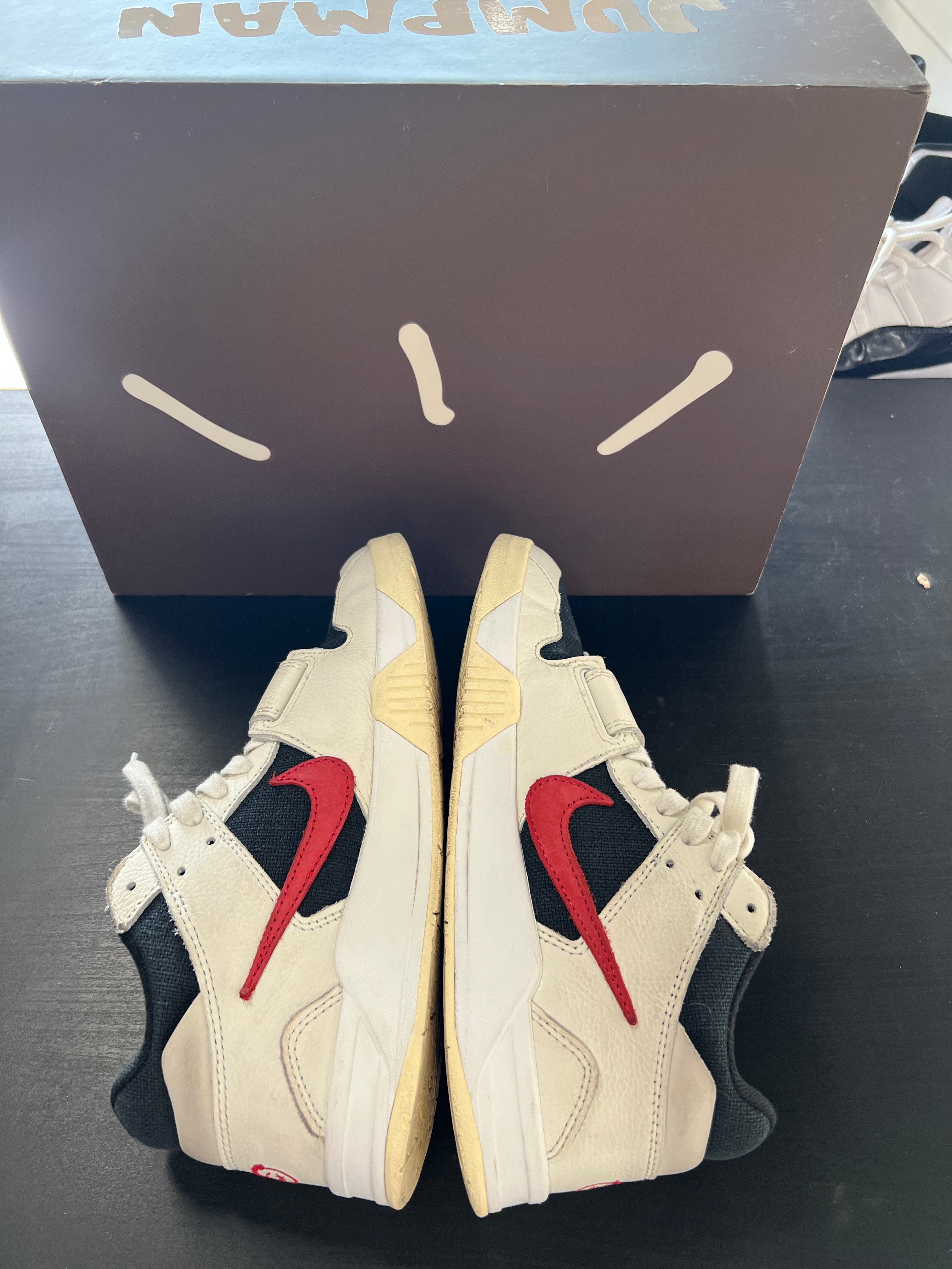 Jordan Jumpman Jack TR Travis Scott University Red (PRE-OWNED) SIZE-8.5