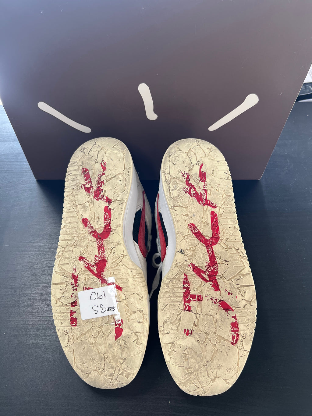 Jordan Jumpman Jack TR Travis Scott University Red (PRE-OWNED) SIZE-8.5