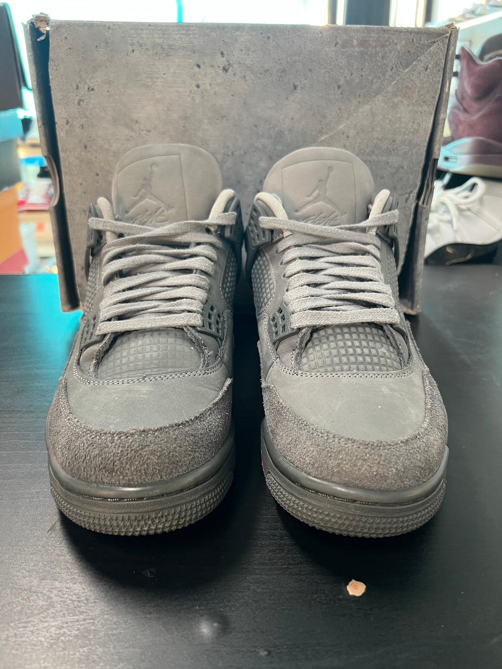 Jordan 4 Retro SE Paris Olympics Wet Cement (PRE-OWNED) (DAMAGE LID) SIZE 8.5