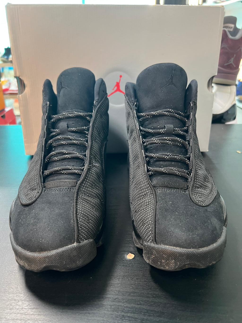 Jordan 13 Retro Black Cat (PRE-OWNED) SIZE-10