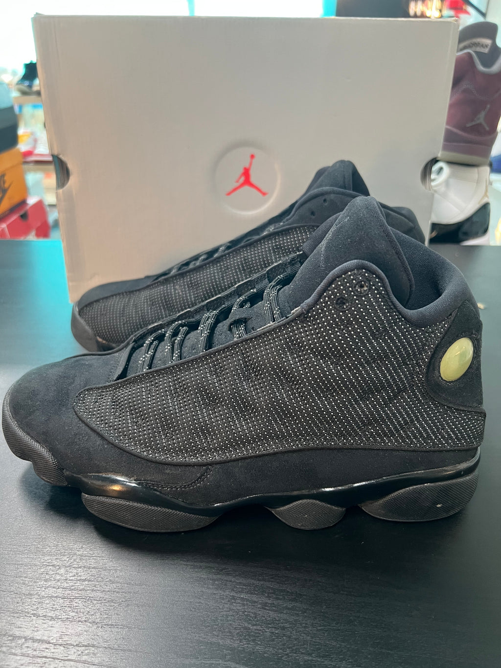 Jordan 13 Retro Black Cat (PRE-OWNED) SIZE-10