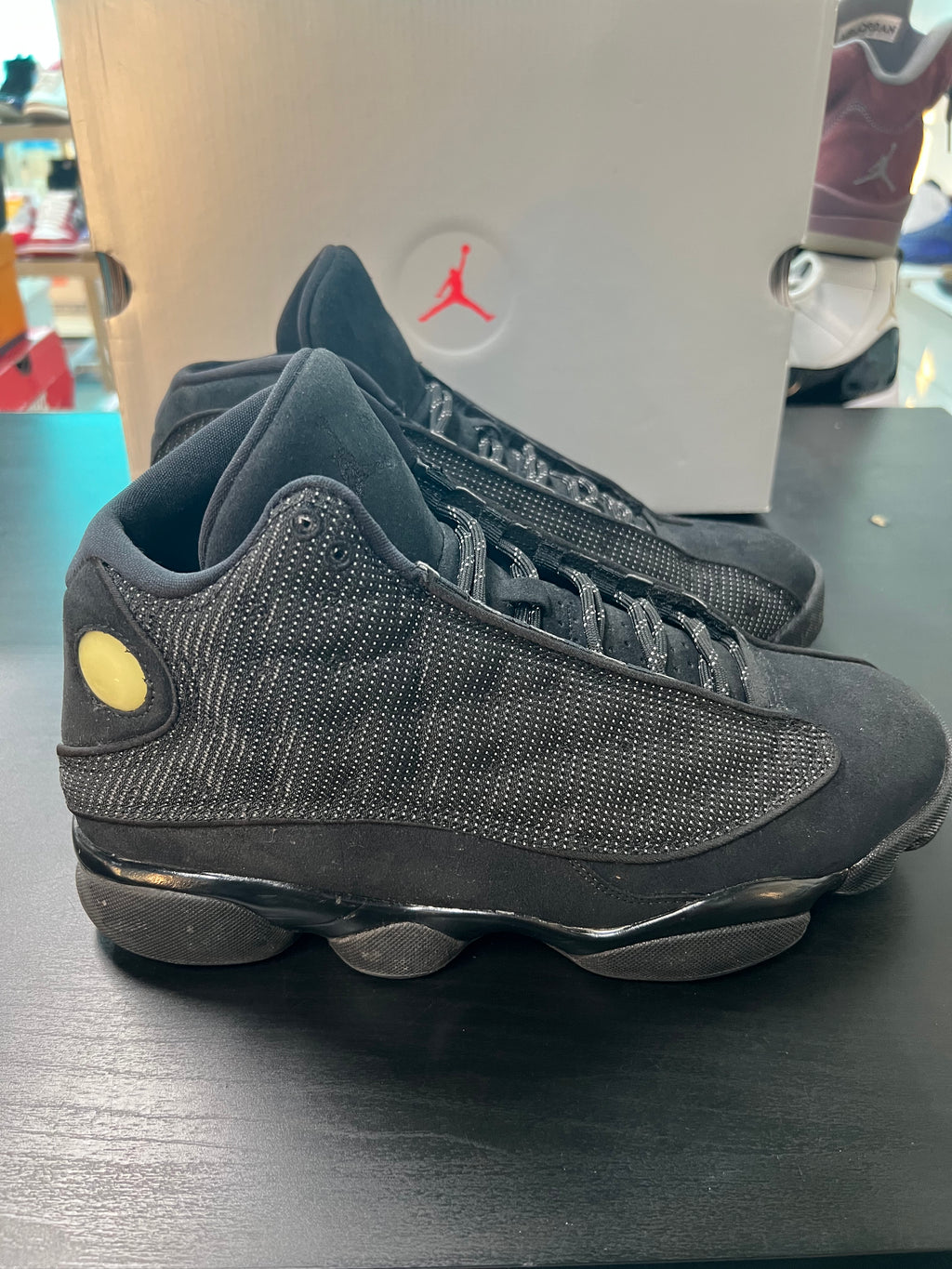 Jordan 13 Retro Black Cat (PRE-OWNED) SIZE-10