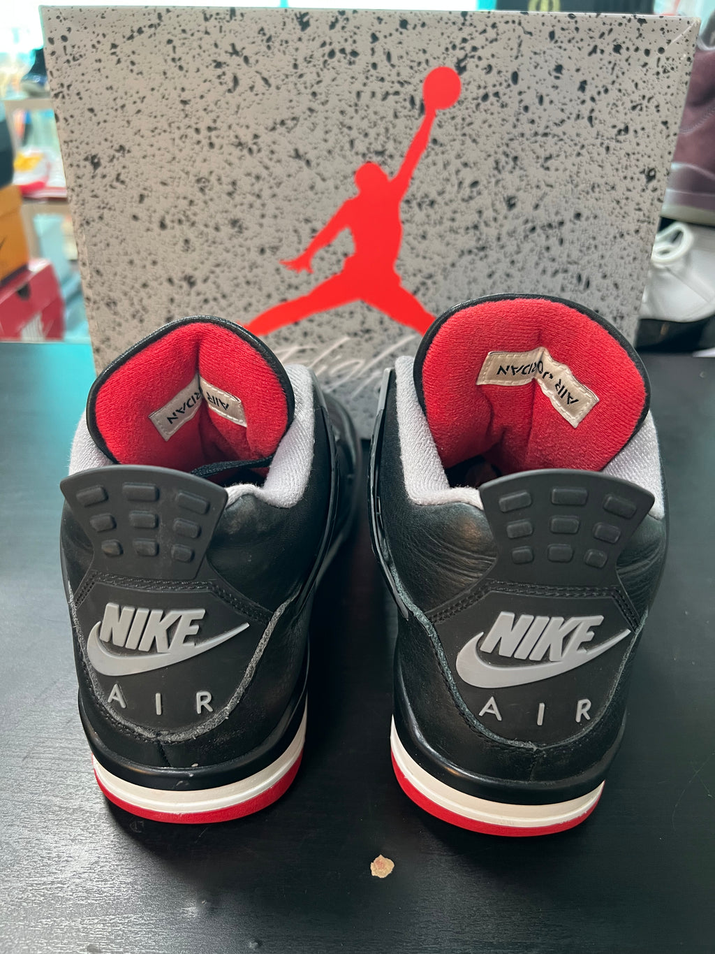 Jordan 4 Retro Bred Reimagined (PRE-OWNED) SIZE-8