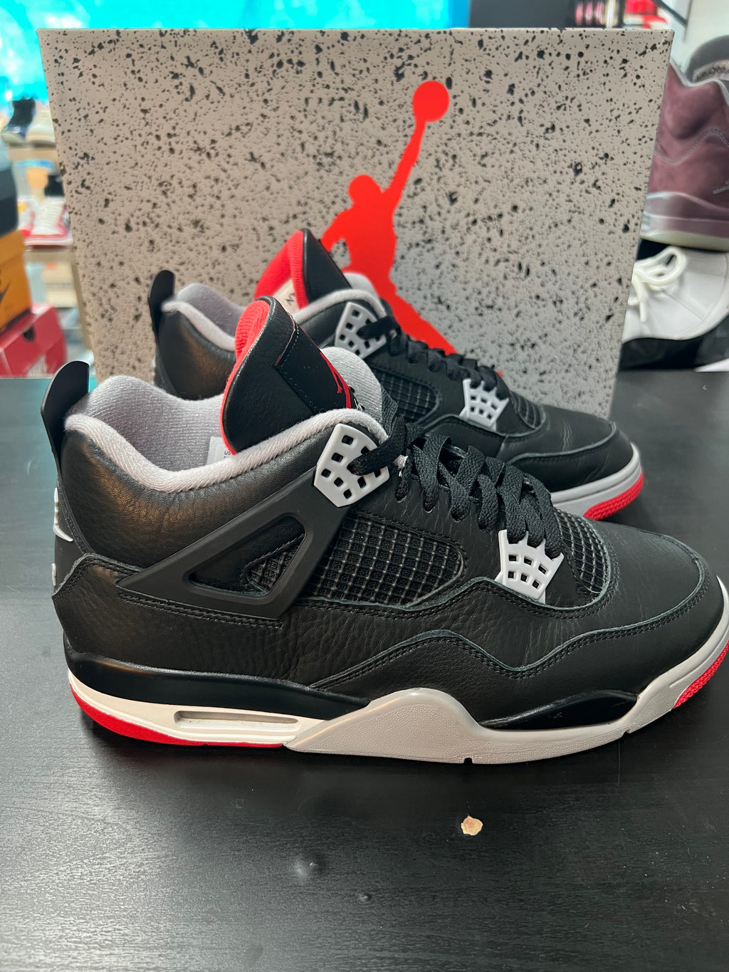 Jordan 4 Retro Bred Reimagined (PRE-OWNED) SIZE-10
