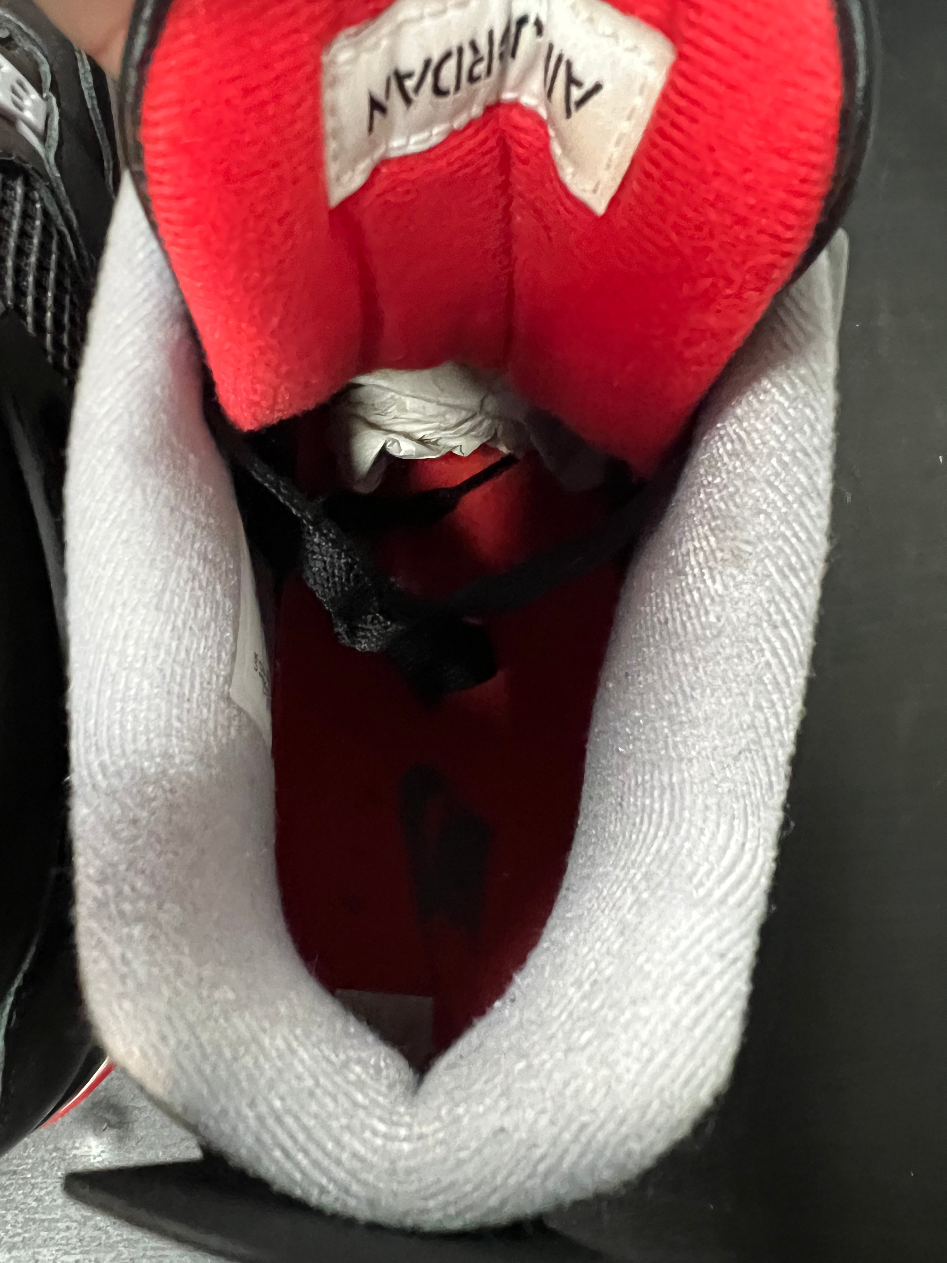 Jordan 4 Retro Bred Reimagined (PRE-OWNED) SIZE-10