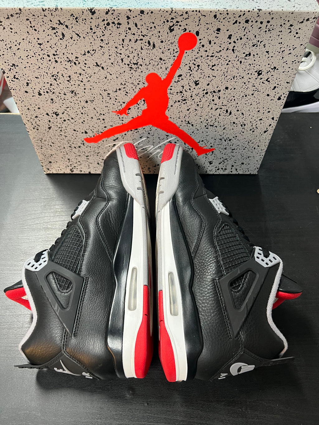 Jordan 4 Retro Bred Reimagined (PRE-OWNED) SIZE-10