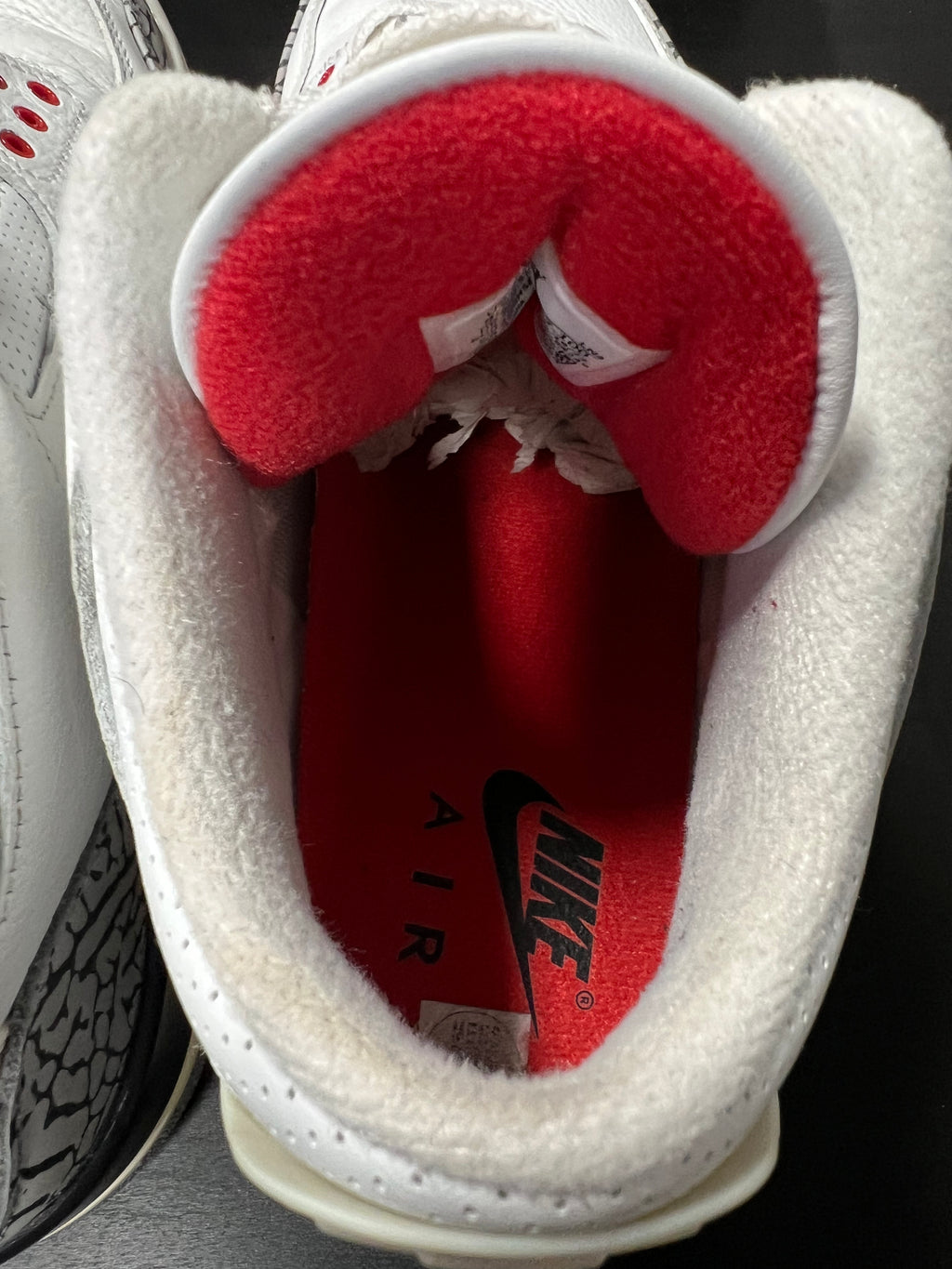 Jordan 3 Retro White Cement Reimagined (PRE-OWNED) SIZE-9.5