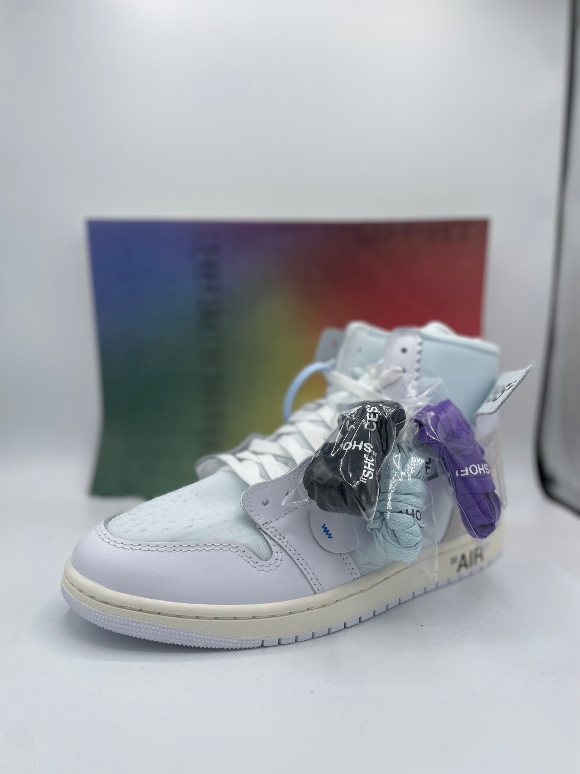 Jordan 1 Retro High Virgil Abloh Archive Alaska – Stamped
