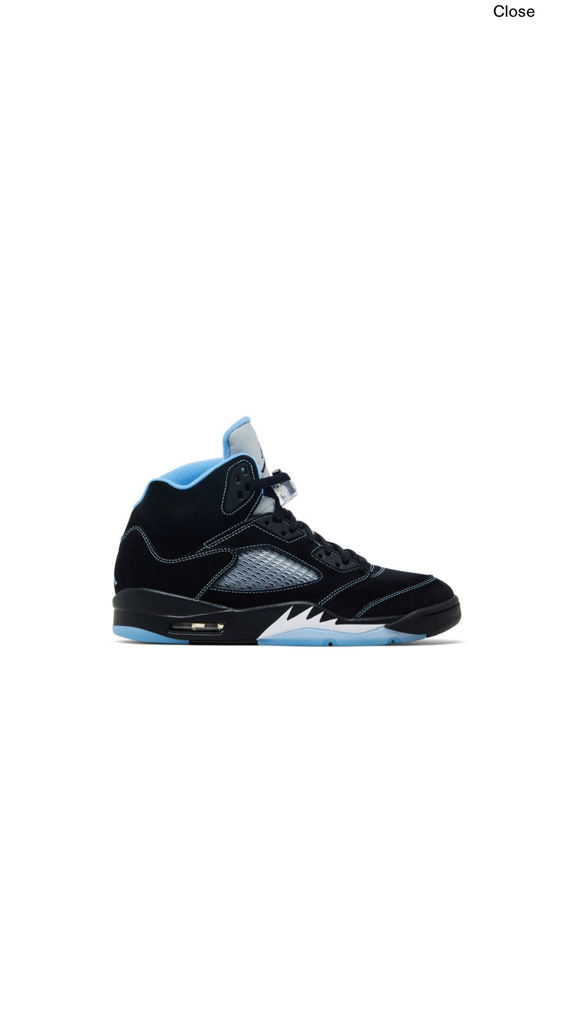 Jordan 5 Retro Black University Blue (2026)